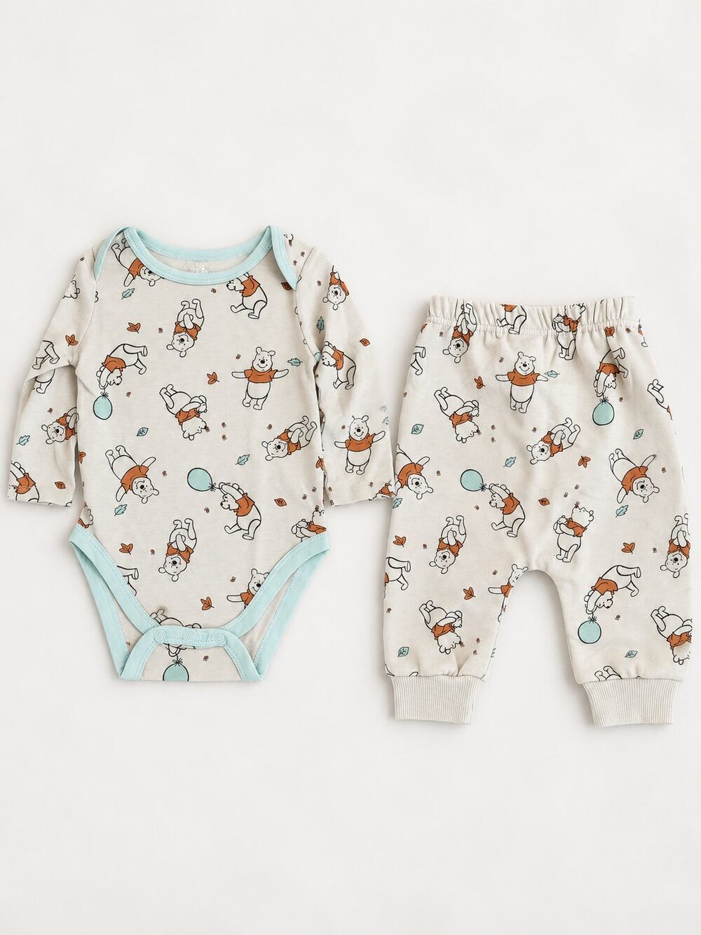 Disney Classic Winnie the Pooh Onesie Pants Set 9 Months NWOT